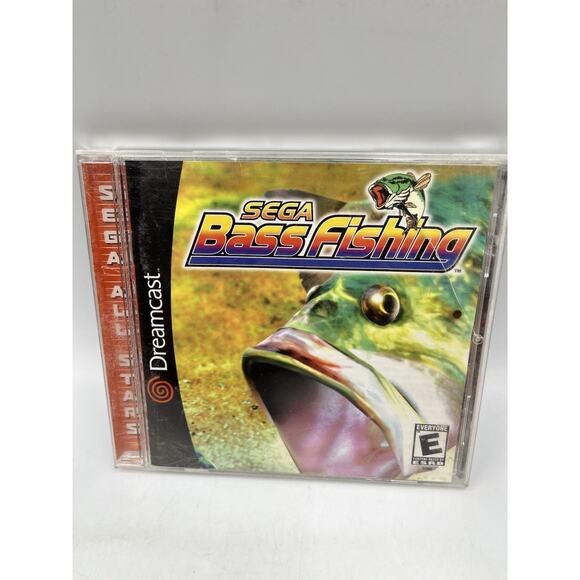 SEGA Dreamcast - SEGA Bass Fishing [SEGA All Stars] - Complete/CIB - Tested - Picture 1 of 5